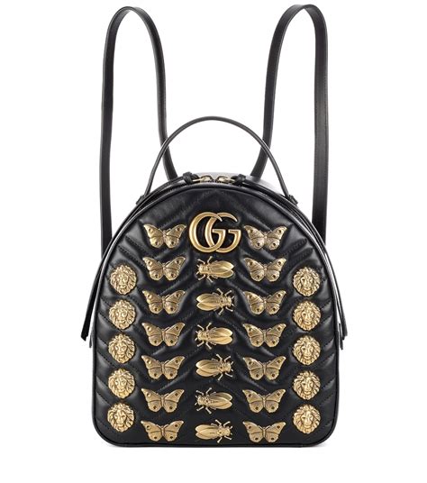 gucci marmont animal studs backpack|Gucci Marmont 2.0 crossbody.